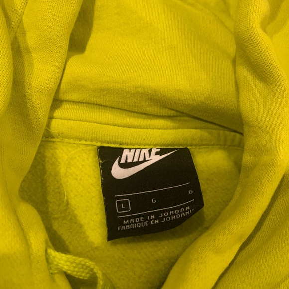 Lime green nike hoodie - Picture 3 of 3